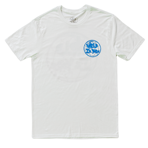 WRLD IZYORZ BLUE LOGO TEE