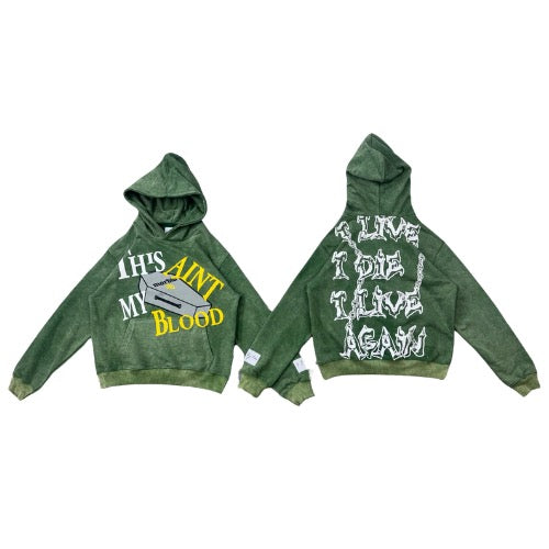 T.A.M.B “Warrior’s Creed” Hoodie (green)