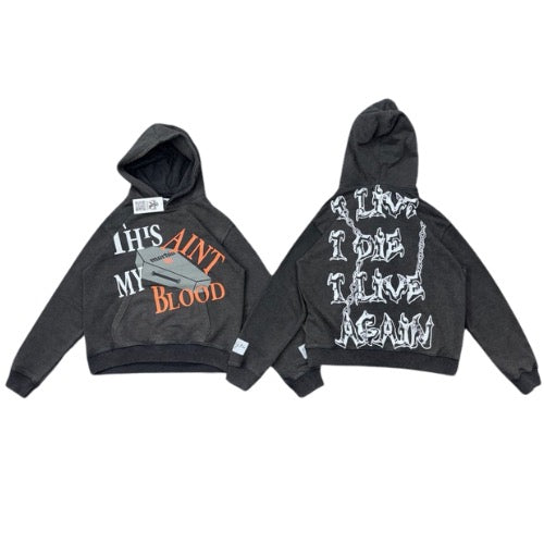 T.A.M.B “Warrior’s Creed” Hoodie (black Halloween Edition)